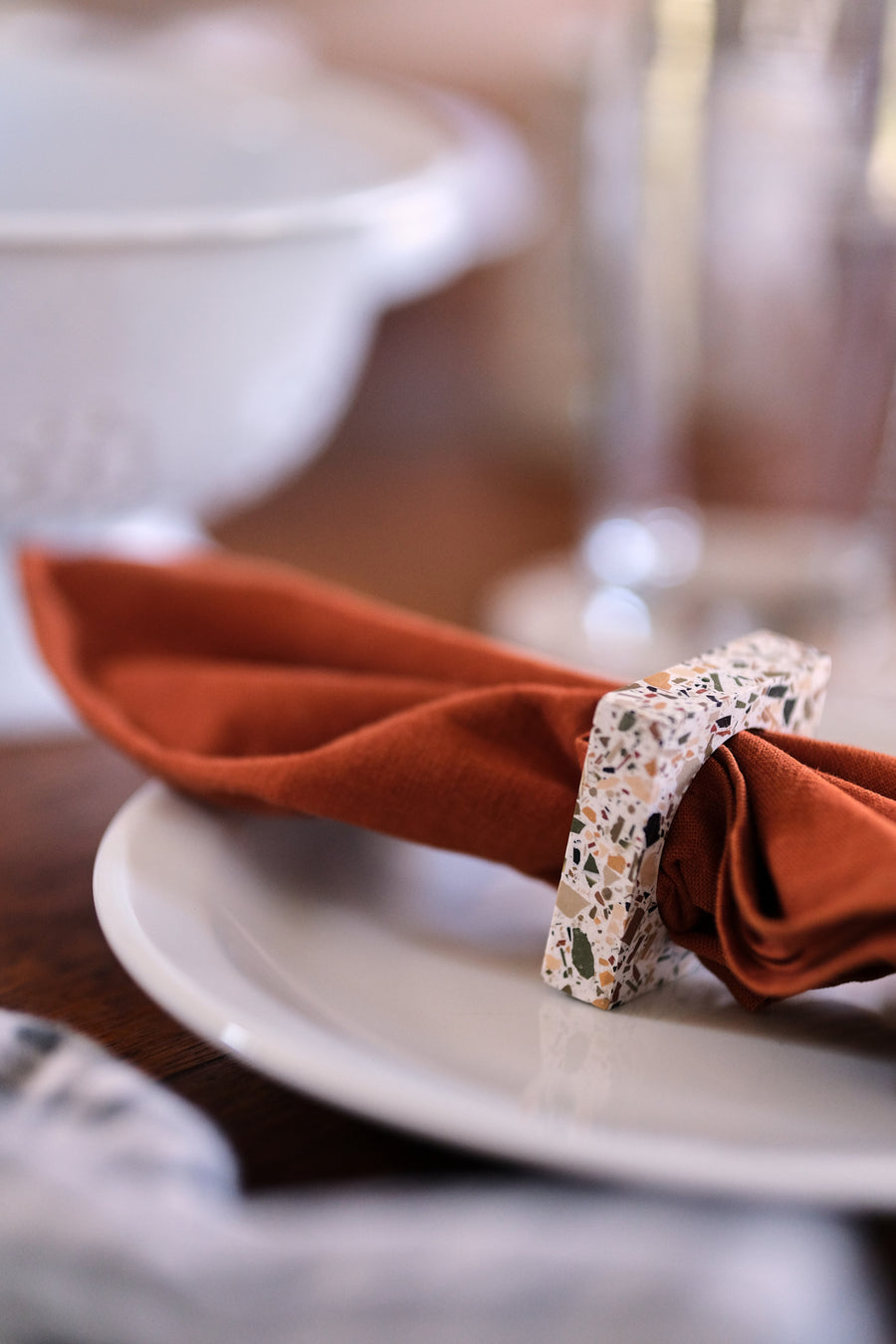 Set Of 4 Napkin Rings