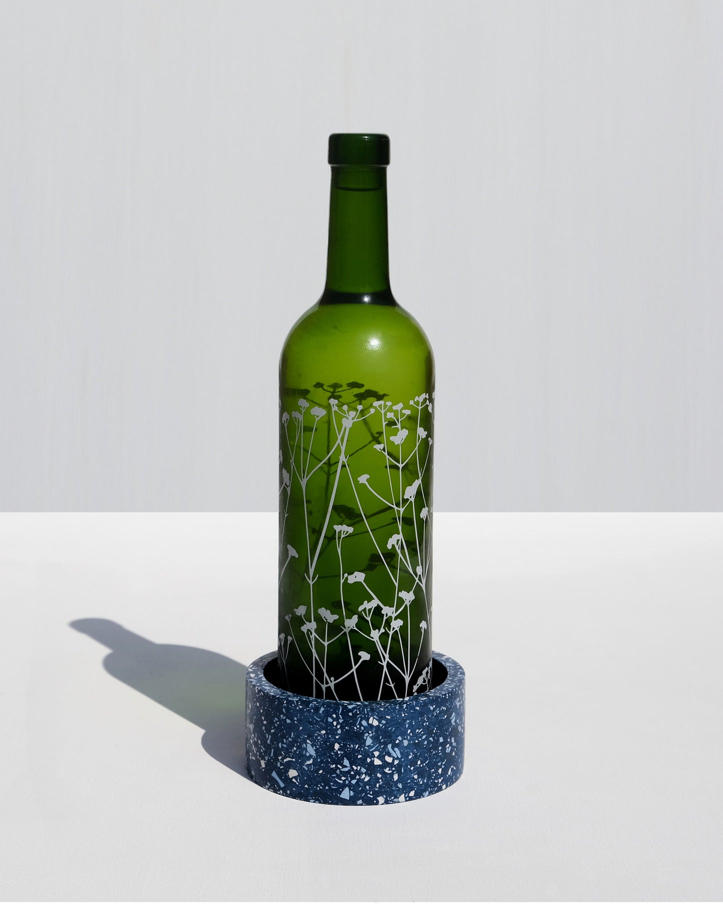 Round Terrazzo Wine/Bottle Holder