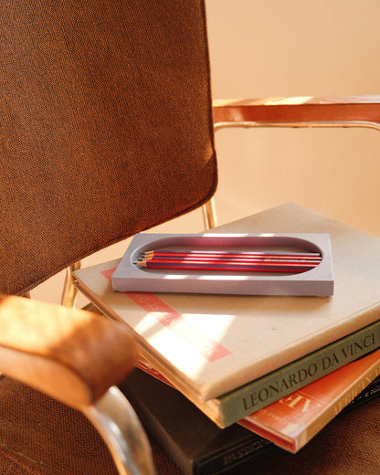 Alkaline The Slab minimalist resin tray – Blueberry 