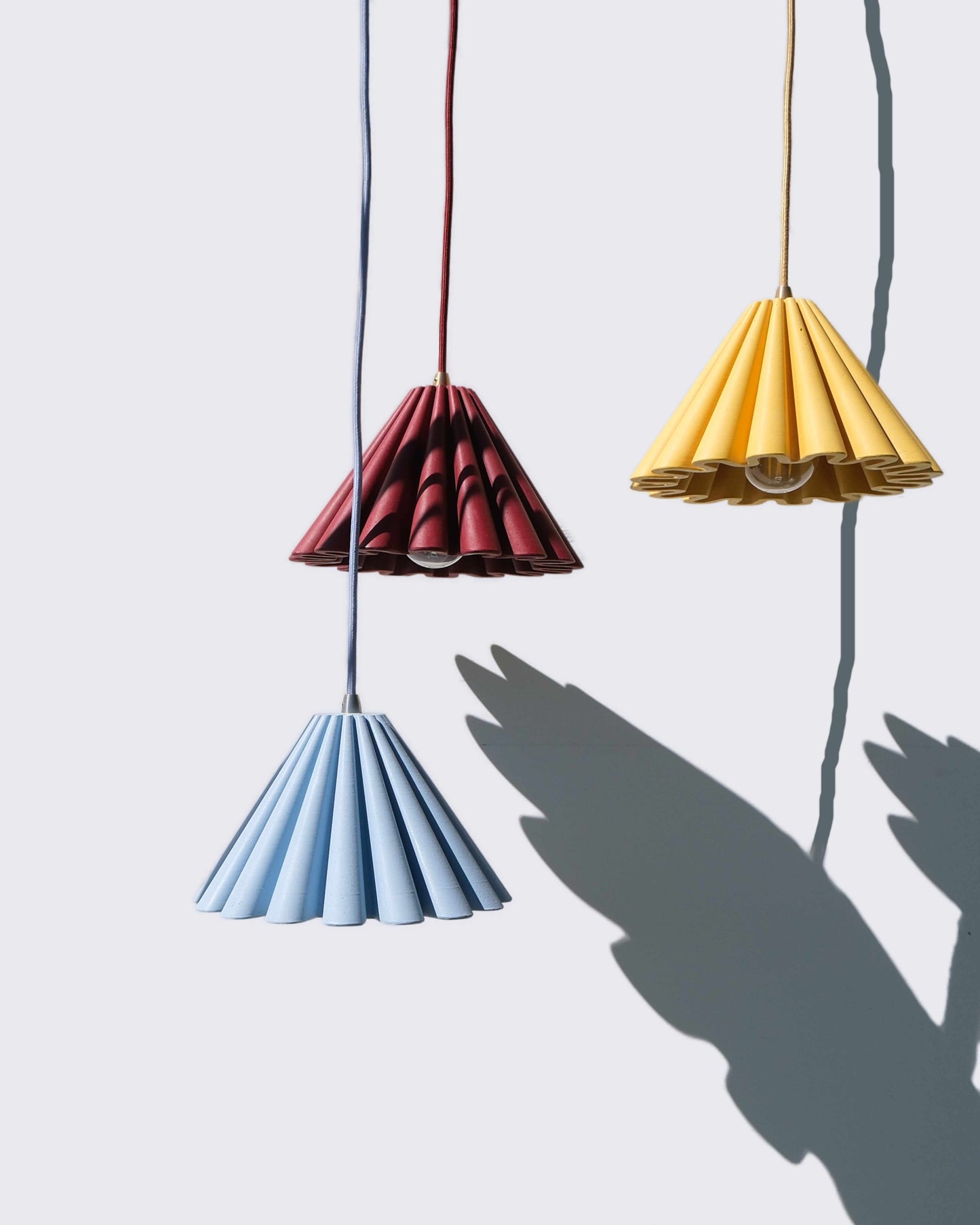 Gathered Pendant Light
