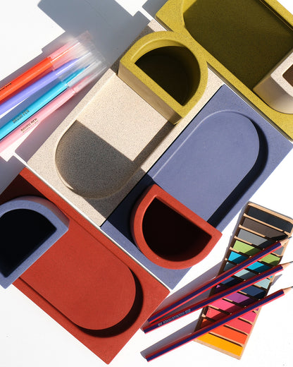 Alkaline The Arc minimalist resin holders – full colour range