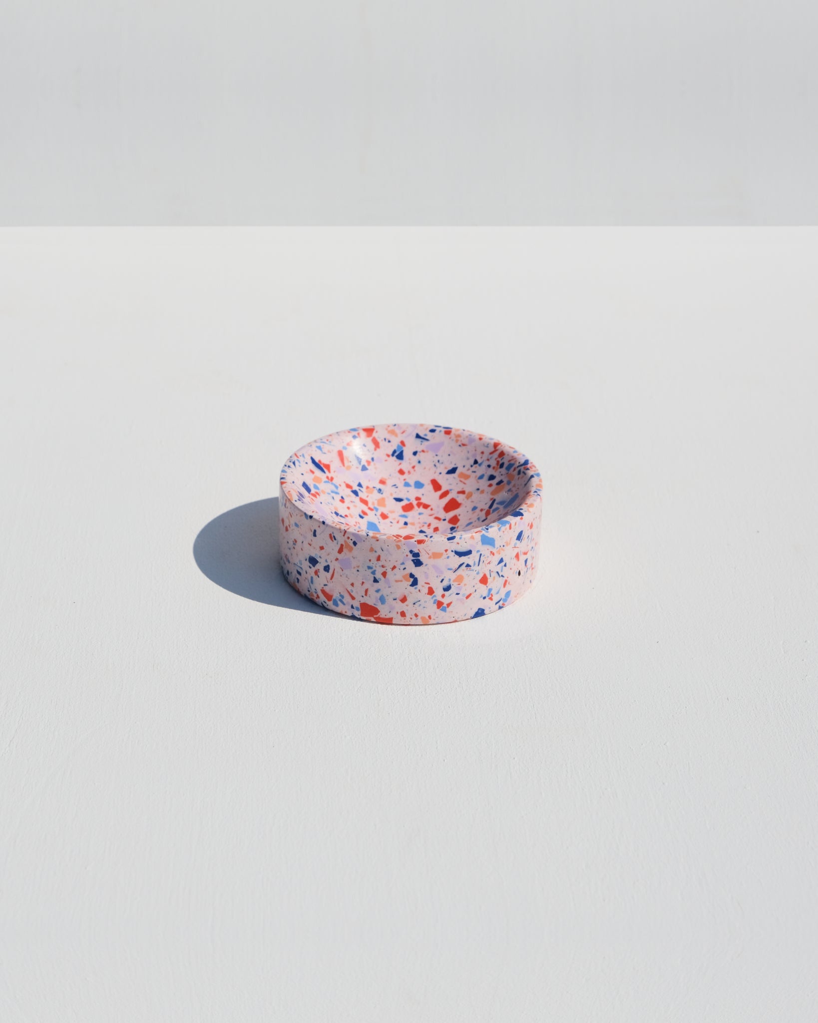 Trinket bowl, confetti terrazzo