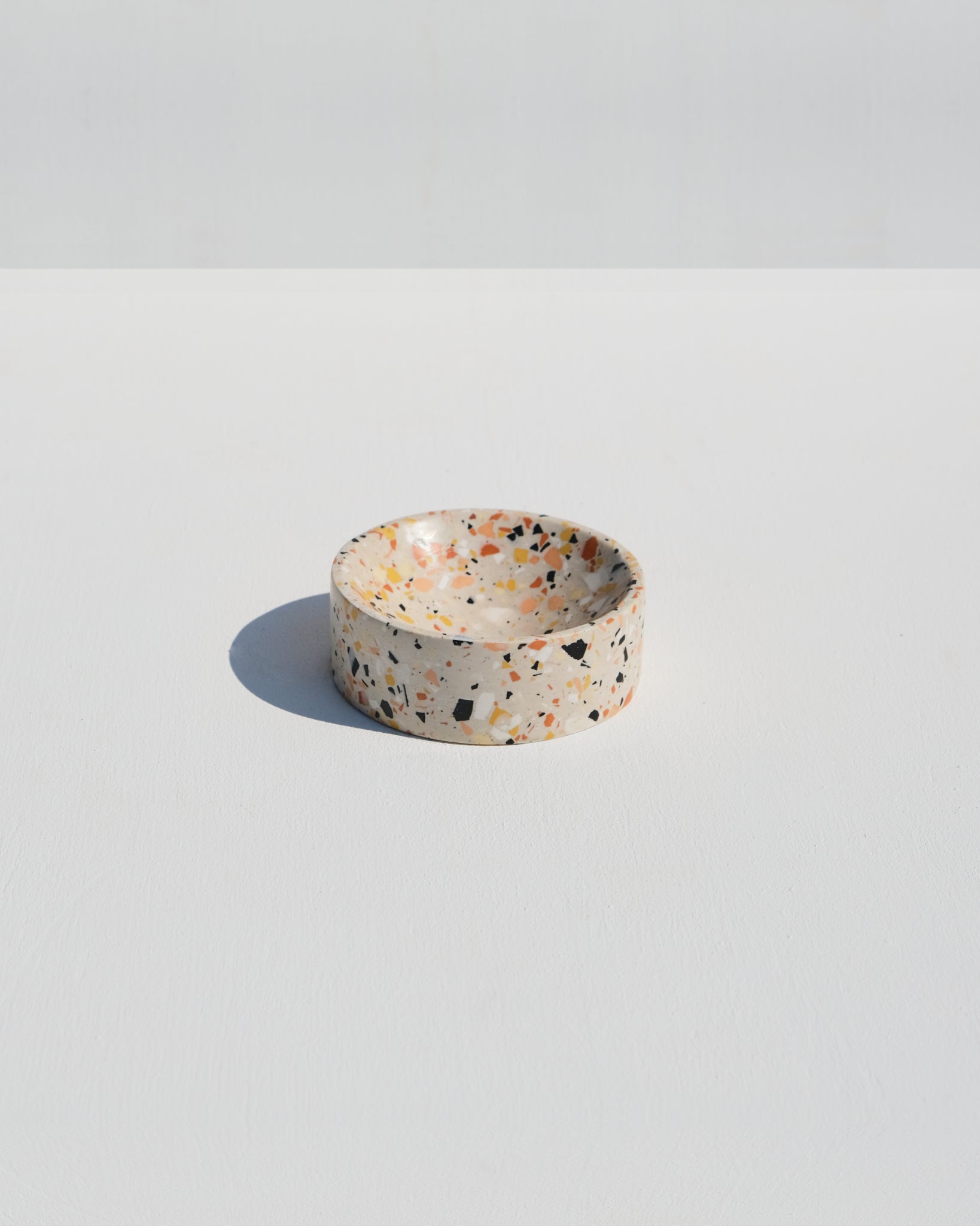 Trinket bowl, nude terrazzo