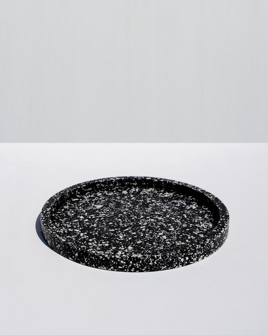 Extra Large Tray - Black Terrazzo